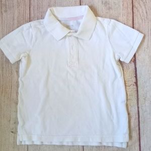 Cherokee white pique collared polo sz 24m